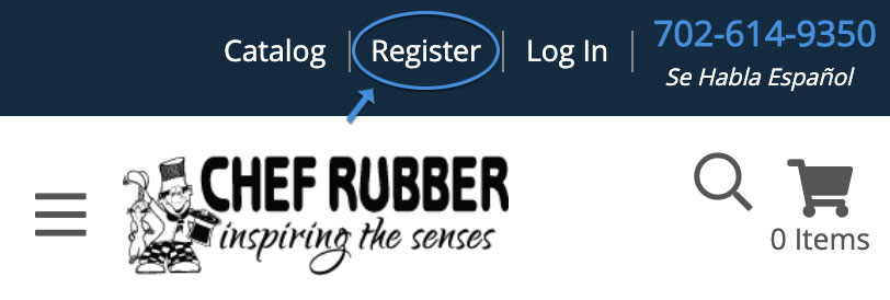 register button