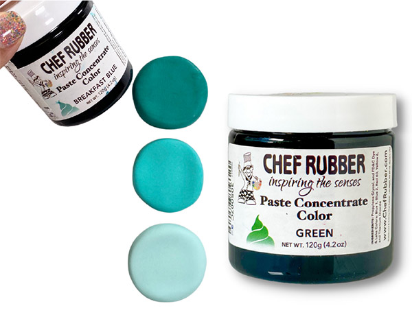 Water Based Food Colors – Chef Rubber –