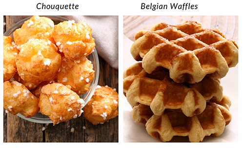 chouquette & belgian waffles