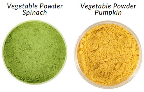 vegetable powders